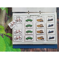 Bộ Học Liệu Montessori 23 Chủ Đề Tiếng Việt Với Các Chủ Đề Mở Rộng ,Quen Thuộc, Dễ Tiếp Cận Cho Bé 1+