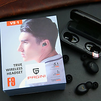 Tai nghe bluetooth F9 Pro thương hiệu PAGINI phiên bản cập nhật 2021 – Thời gian sử dụng lên tới 4h - Tai nghe không dây mang lại sự tiện lợi cho người sử dụng – Âm thanh trầm ấm - Hàng nhập khẩu