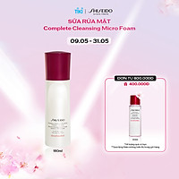 Sữa rửa mặt Shiseido Complete Cleansing Micro Foam 180ml