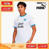 PUMA - Áo thun thể thao nam Teamsport Olympique de Marseille Home 757035-01