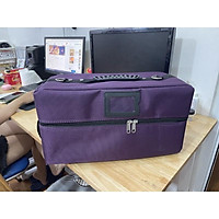 Cốp trang điểm,nail ,phun săm size lớn chất liệu vải dù có quai đeo rất tiện cho các bạn đi xe máy.