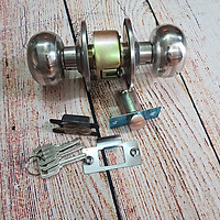Bộ khóa tay nắm tròn khóa cửa kho, khóa cửa toilet
