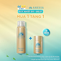 Bộ kem chống nắng Anessa dạng xịt và sữa chống nắng bảo vệ hoàn hảo (Anessa Perfect UV Sunscreen Skincare Spray and Milk)