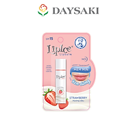 LipIce Son Dưỡng Không Màu Mịn Hương Dâu SPF15 Lipbalm Creamy Strawberry 4.3g