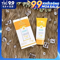 Kem Chống Nắng Sunblock Reborn vừa cia thể chống nắng vừa thay lớp make up nhẹ xinh