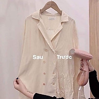 Bàn ủi hơi nước cầm tay dùng cho quuần áo siêu nhanh tiện lợi