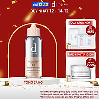 Kem chống nắng trang điểm tông sáng dạng tinh chất d program Allerdefense Essence BB Light 40ml