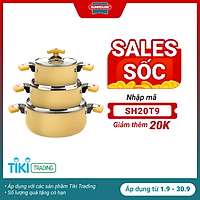 Bộ Nồi Anod Sunhouse SHG2703GA