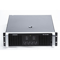 CỤC ĐẨY SHIDUN CÔNG SUẤT KHỦNG 4 KÊNH x 1200W , CHẠY 96 SÒ NJW , NGUỒN XUYẾN CHUYÊN DÙNG CHO ÂM THANH SÂN KHẤU