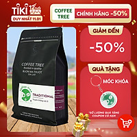 Cà phê bột 100% nguyên chất truyền thống số 2 (500gr) Coffee Tree gu vừa vị chuẩn truyền thống