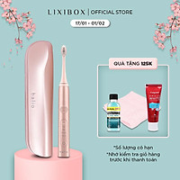Bàn chải đánh răng điện Halio Sonic Whitening Toothbrush - Màu Rose Gold