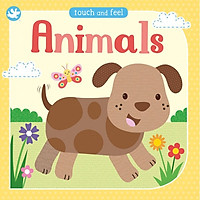 Sách: Touch And Feel Animals