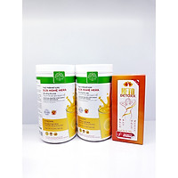 COMBO 2 SỮA NGHỆ HERA 500GRAM - TẶNG 1 HỘP SINH TỐ CẢI THIỆN CÂN NẶNG KETO DETOX - TĂNG CƯỜNG SỨC ĐỀ KHÁNG, HỖ TRỢ LÀM LÀNH VẾT THƯƠNG NHANH CHÓNG - LÀM SÁNG DA, GIẢM NÁM TÀN NHANG