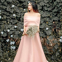 Đầm maxi dự tiệc mặc cưới được 3 kiểu TRIPBLE T DRESS -size M/L (kèm ảnh/video thật) MS201V