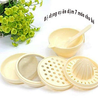 BỘ DỤNG CỤ CHẾ BIẾN ĐỒ ĂN DẶM KIỂU NHẬT CHO BÉ - 00172