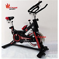 Xe Đạp Tập Thể Dục FitNess - Bánh Đà Đúc Nguyên Khối. Có Đo Nhịp Tim