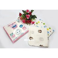 10 Chiếc khăn sữa Nhật in hoa