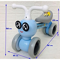 XE CHÒI CHÂN MINI CON ONG 4 BÁNH