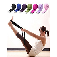 Dây Đai Tập Yoga Sợi Cotton, Dây Kéo Tập Yoga - YOGA QG, Hỗ Trợ Kéo Giãn Chân Tay, Uốn Người Tập Yoga, Giúp Bạn Có Một Cơ Thể Dẻo Dai