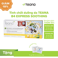 Tinh chất dưỡng da TEANA B4 Express-Soothing serum giúp làm dịu da, kháng viêm, giảm & ngừa mụn