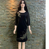 ĐẦM TRUNG NIÊN DỰ TIỆC DÁNG SUÔN BIGSIZE