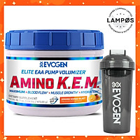 Evogen AMINO K.E.M Intra-Workout, EAA + BCAA, Phục Hồi & Xây Dựng Cơ Bắp, Sức Mạnh, Sức Bền, Bổ Sung 8.5G Amino Axit Thiết Yếu + 50G S7 + 2G Chất Điện Giải, Hộp 30 Lần Dùng