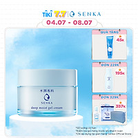 Mặt Nạ Ngủ Cấp Ẩm Chuyên Sâu Dạng Gel Senka Deep Moist Gel Cream 50g
