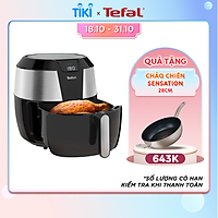 Nồi chiên không dầu vỏ thép Tefal EY701D15 - Dung tích 5.6L Size lớn XXL Công suất 1850W - Hàng chính hãng