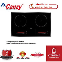 Combo Bếp Từ Canzy CZ 06I + Attomat Cao Cấp - Hàng Hàng Chính Hãng