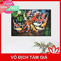 Bộ tranh treo tường phong thủy trang trí nội thất đẹp và giá gốc tại xưởng mới nhất thị trường ĐL 48
