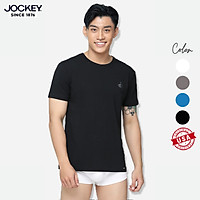 Áo Phông T - Top Nam Jockey Thun Cotton Compact In Haft Boy Thoáng Khí Co Giãn - J7339