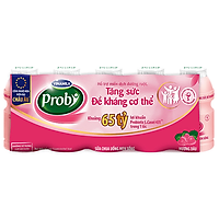 Big C - Lốc 5 sữa chua men sống Probi dâu 65ml - 34508