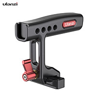 Ulanzi R084 Camera Cage Mini Metal Top Handle Universal Hand Grip Aluminum Alloy with Cold Shoe Mount 1/4 Inch Screw