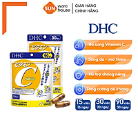 Viên Uống Bổ Sung Vitamin C DHC Hard Capsule Tăng Sức Đề Kháng