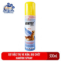 Xịt trị ve rận cho chó mèo Hantox Spray