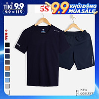 Bộ Quần Áo Thể Thao Nam 5S (9 màu), Chất Liệu Coolmax Siêu Mát, Bền Màu, Kiểu Dáng Trẻ Trung, Năng Động (BTSO21050)