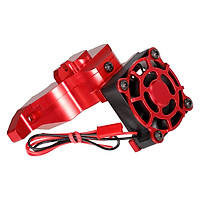 550 Motor Heat Sink Aluminum Motor Mounted Radiator for Traxxas Trx-4 Trx-6 550 Motors of RC Model Car