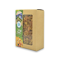 Nho Khô Vàng Chile Jumbo Trading Perfect Partner hộp giấy kraft 250g _ Nho khô quả to, thịt dày, vị chua ngọt tự nhiên, hàng mới