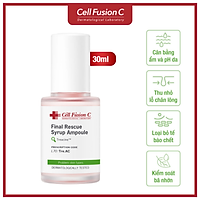 Ampoule Chuyên Biệt Chăm Sóc Da Dầu Mụn Cell Fusion C Final Rescue Syrup Ampoule (30ml)