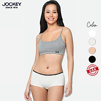 Áo Crop Top Nữ Jockey Chất Liệu Visco - J1156