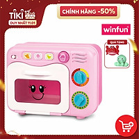 Bộ đồ chơi nướng bánh Winfun 0761 có đèn nhạc - giúp hướng nghiệp, phát triển tư duy xã hội - Bếp đồ chơi nấu ăn cho bé - tặng đồ chơi tắm màu ngẫu nhiên