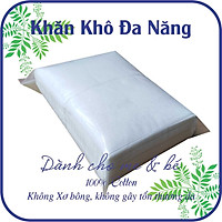 Set 1 gói khăn vải khô đa năng cho bé, vải mềm, mịn, an toàn cho bé