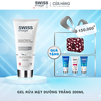 Gel Rửa Mặt Dưỡng Trắng Swiss Image Absolute Radiance Whitening Face Wash 200ml