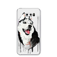Ốp lưng dẻo cho điện thoại LG V30 - 0216 HUSKY - Hàng Chính Hãng