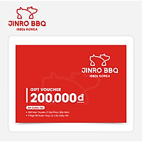 Phiếu Quà Tặng Jinro BBQ 200K