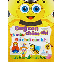 Ong con chăm chỉ - tô màu đồ chơi của bé