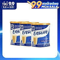 Combo 3 hộp Sữa bột Ensure Powder Vanille-Geschmask 400g - Nhập khẩu Đức
