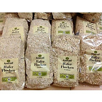 Thùng Yến mạch Hafer Flocken (500g x 16gói) - Deutschland (Dạng hạt cán vỡ)