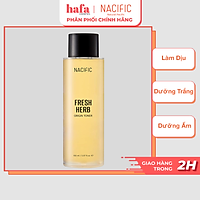 Nước Hoa Hồng Dưỡng Trắng Làm Dịu Da NACIFIC Fresh Herb Origin Toner 150ml