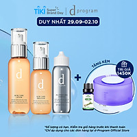 BỘ ĐÔI D PROGRAM CHỐNG NẮNG VÀ CHĂM SÓC CHO DA MỤN (CHỐNG NẮNG BẢO VỆ DA 40ML + NƯỚC CÂN BẰNG CHO DA MỤN 125ML + SỮA DƯỠNG CHO DA MỤN 100ML)